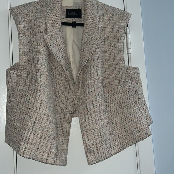 Eloquii Tweed Cropped Vest size:18 - Picture 3 of 3